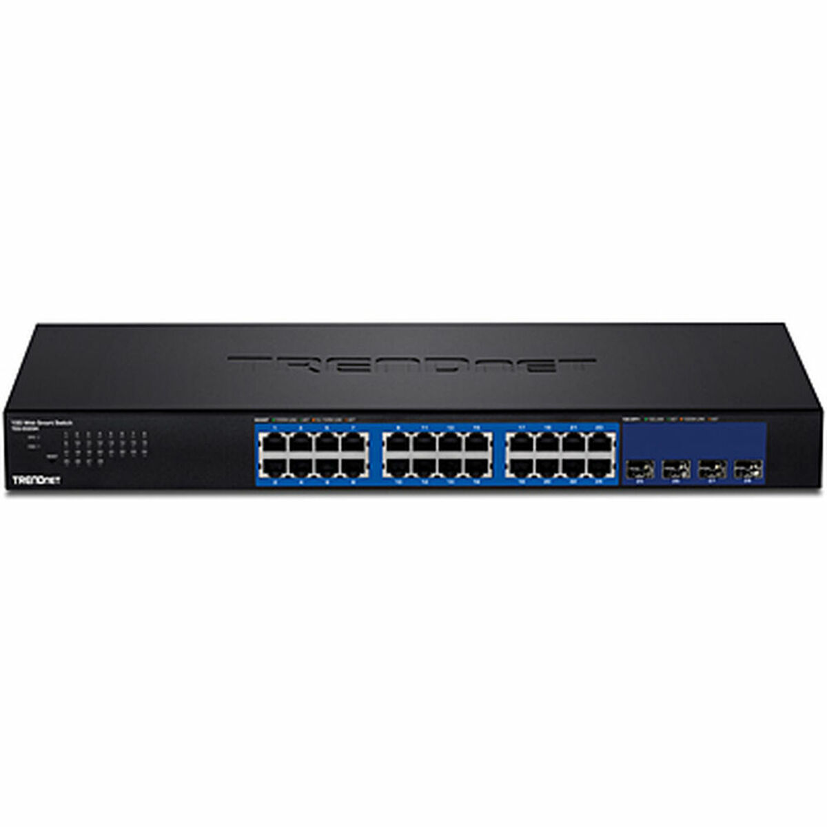 Komutatorius Trendnet TEG-30284 1000 Mbit/s Juoda